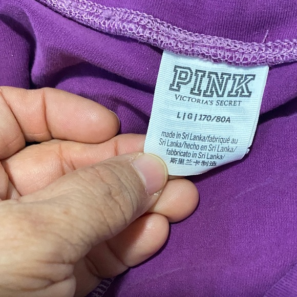 PINK Victoria's Secret Purple Leggings - Picture 4 of 4